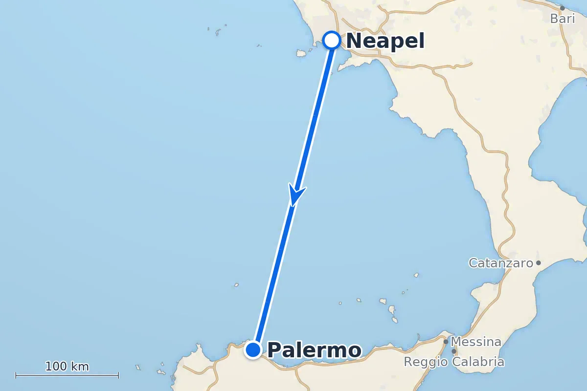 Neapel - Palermo